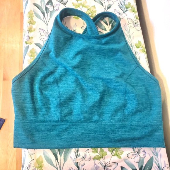 JoyLab Tops Joy Lab Longline Heathered Sports Bra Poshmark